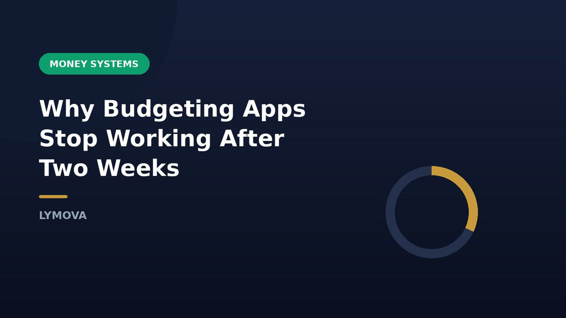 Why budgeting apps stop working after two weeks